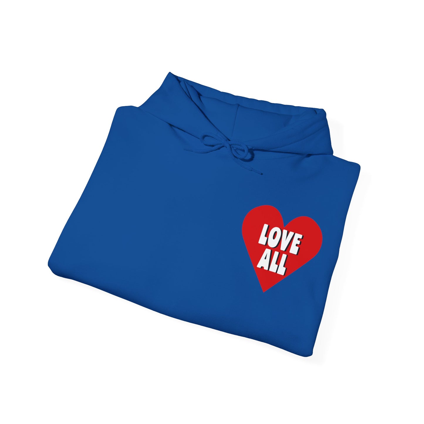 "Love All" Heart Logo, Unisex Hoodie