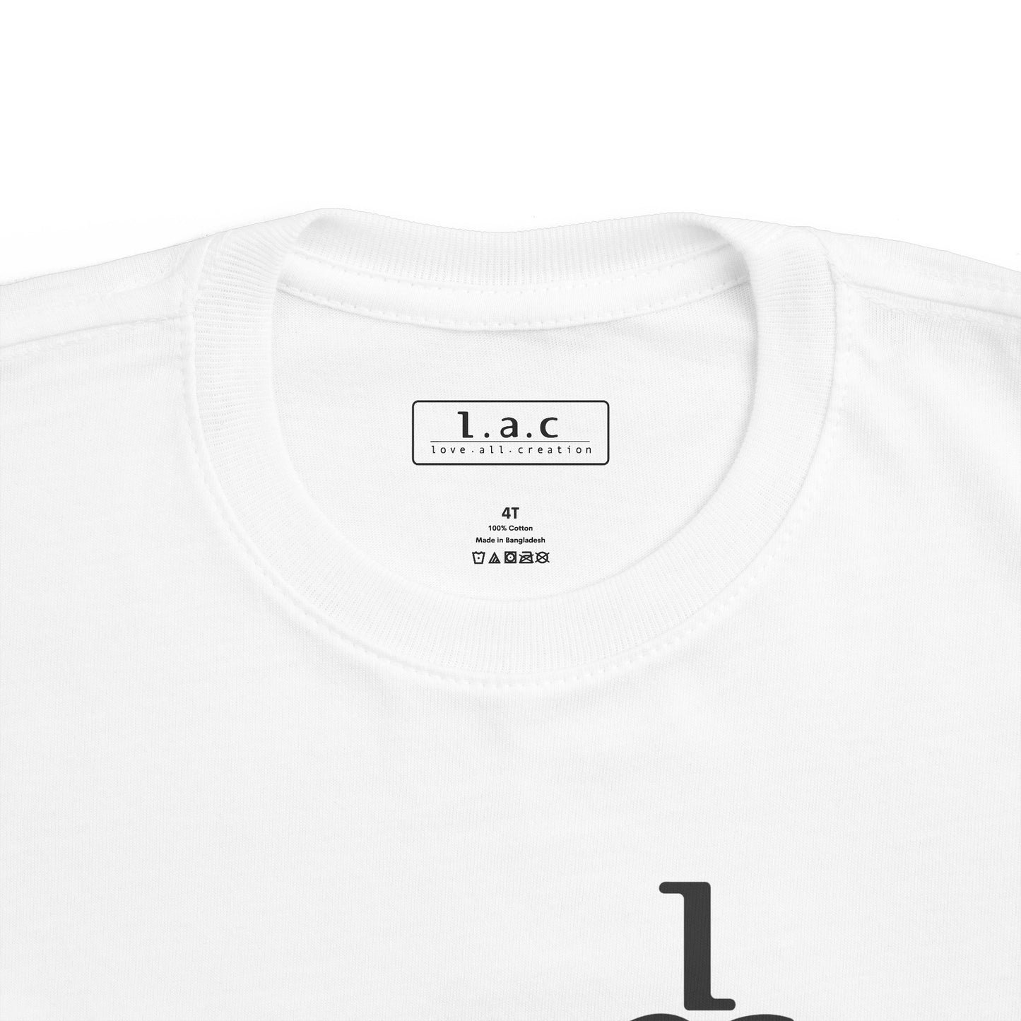 Toddlers “lac” Logo T-Shirt