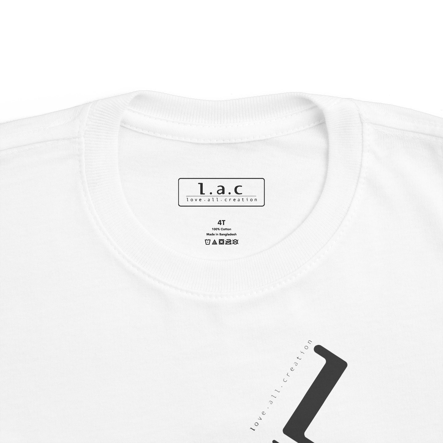 Toddlers "Leaning L" Logo, T-Shirt