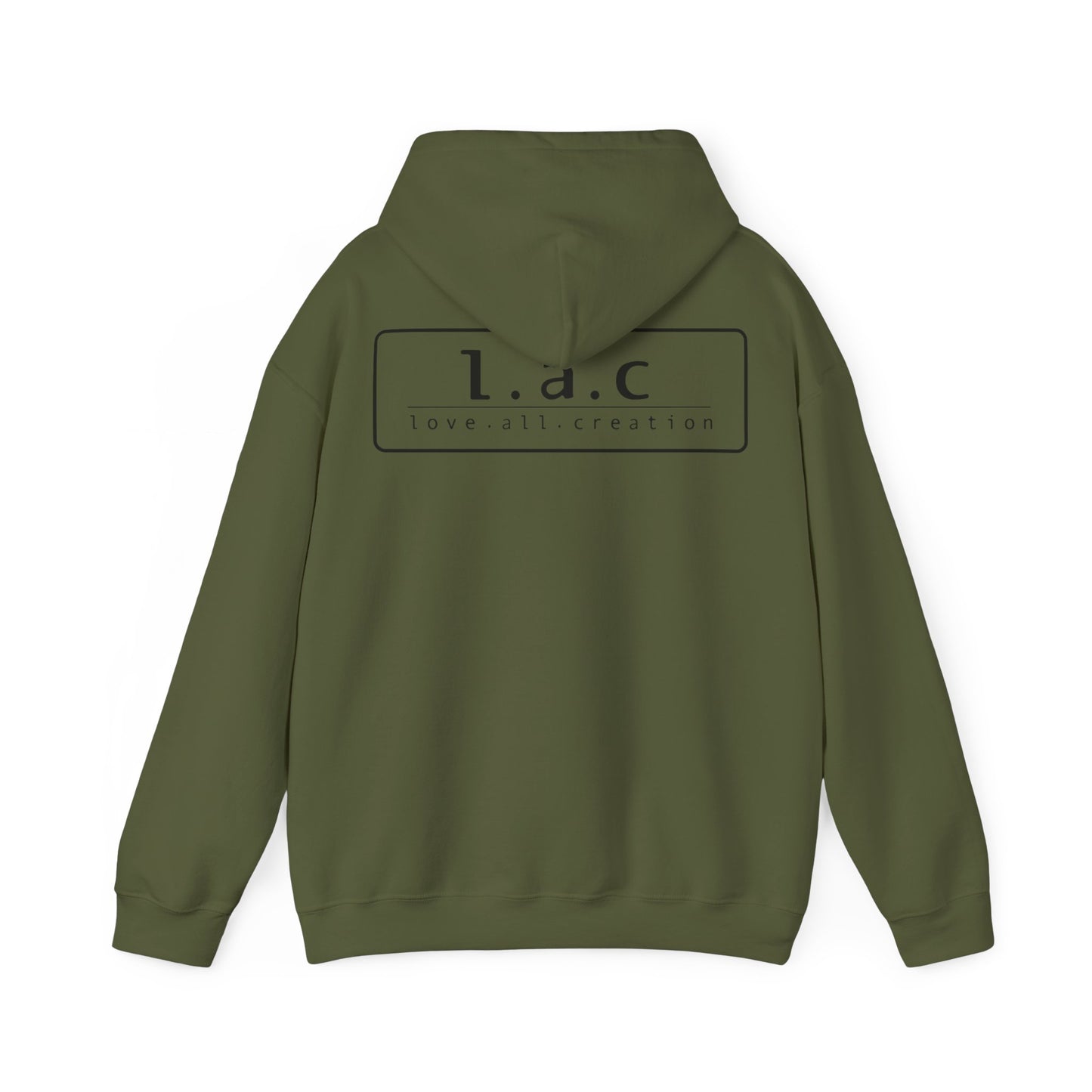 "Love All" Pride Heart Logo, Unisex Hoodie