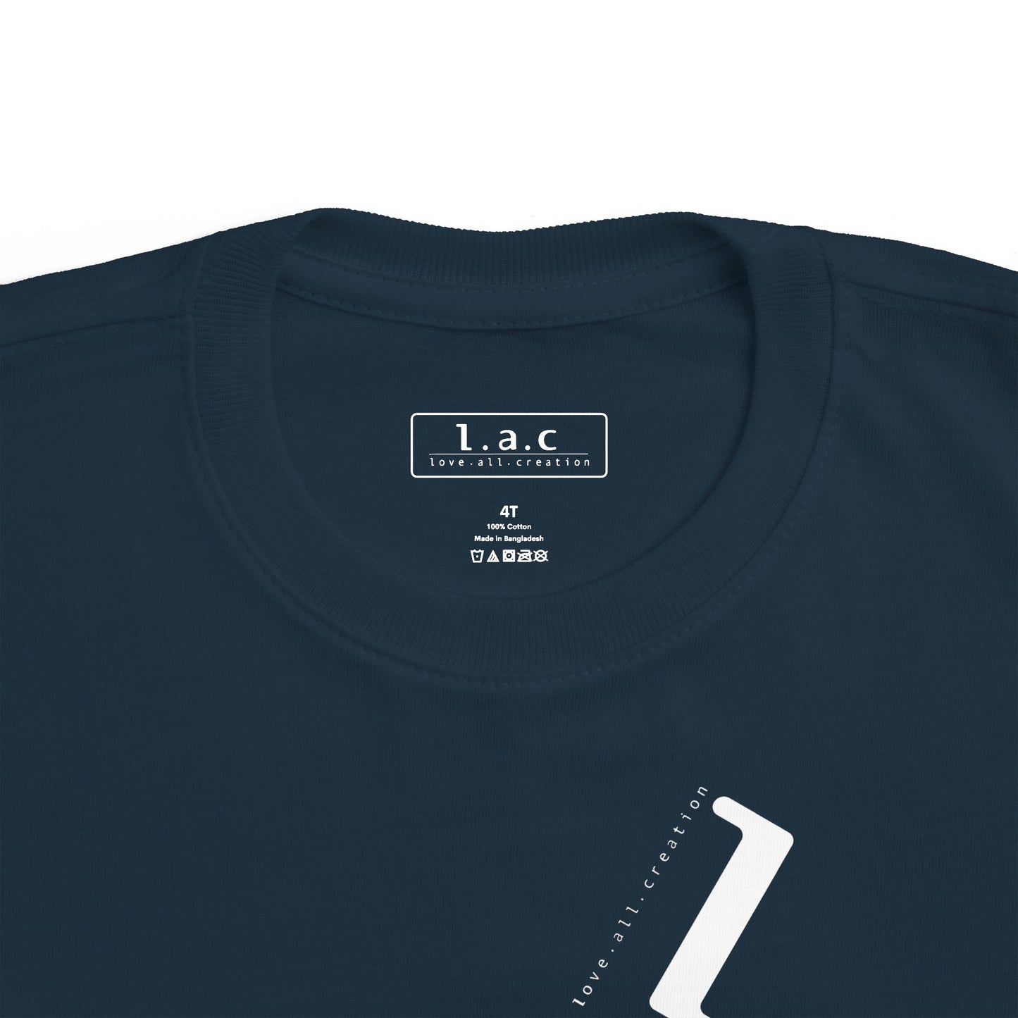 Toddlers "Leaning L" Logo, T-Shirt