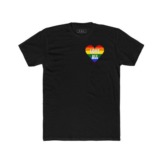 "Love All" Pride Heart Logo, T-Shirt