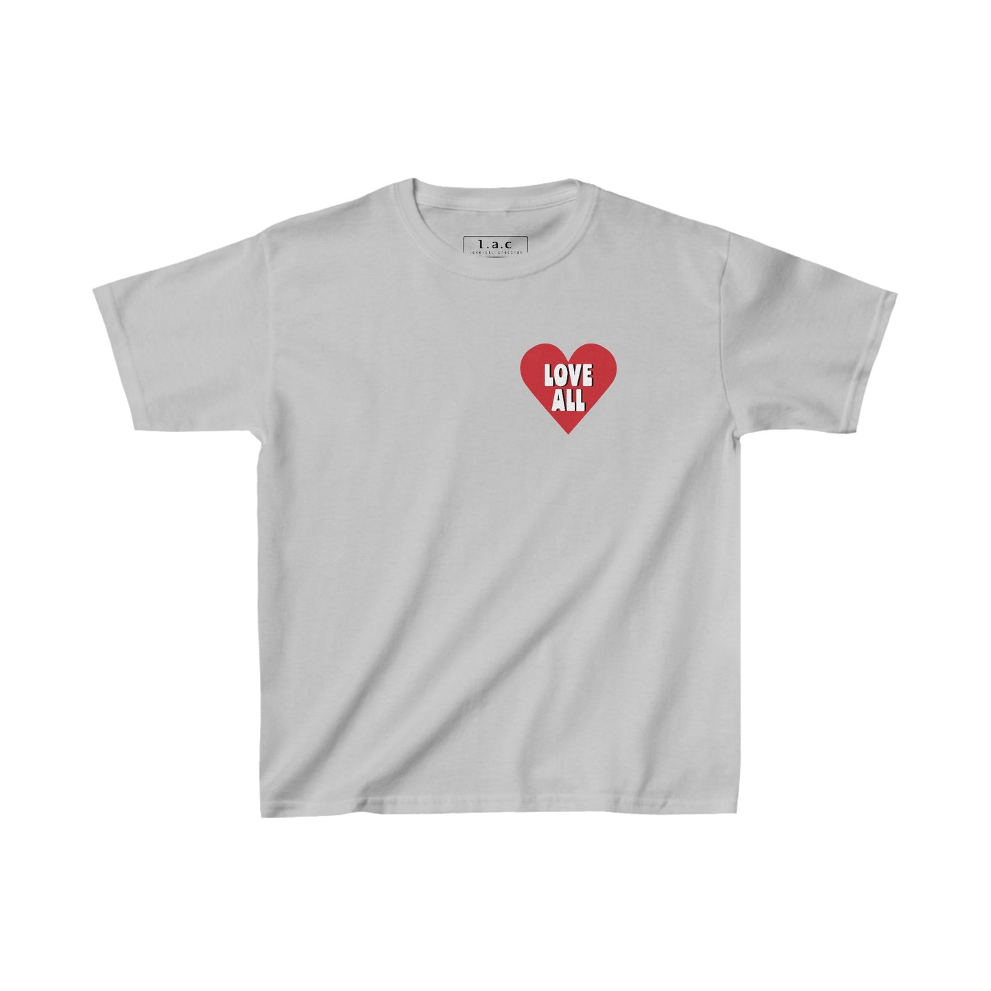 Youth “Love All” Heart Logo, T-Shirt