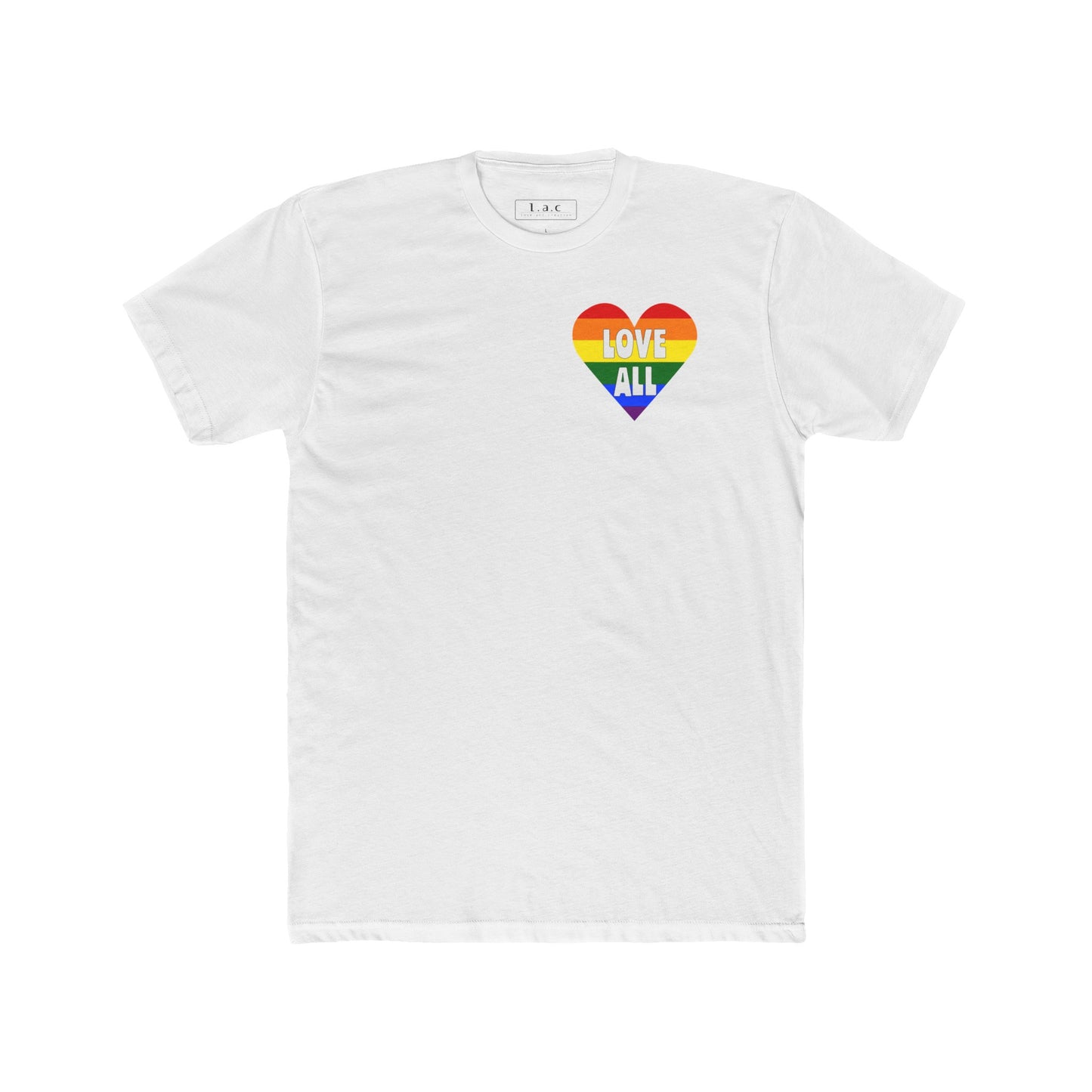 "Love All" Pride Heart Logo, T-Shirt