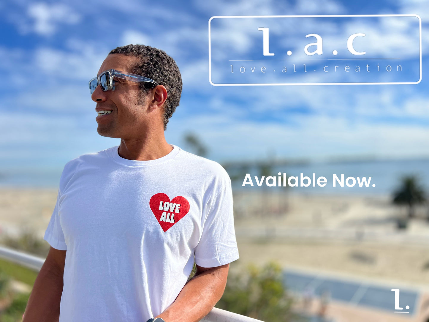 "Love All" Heart Logo - T-Shirt